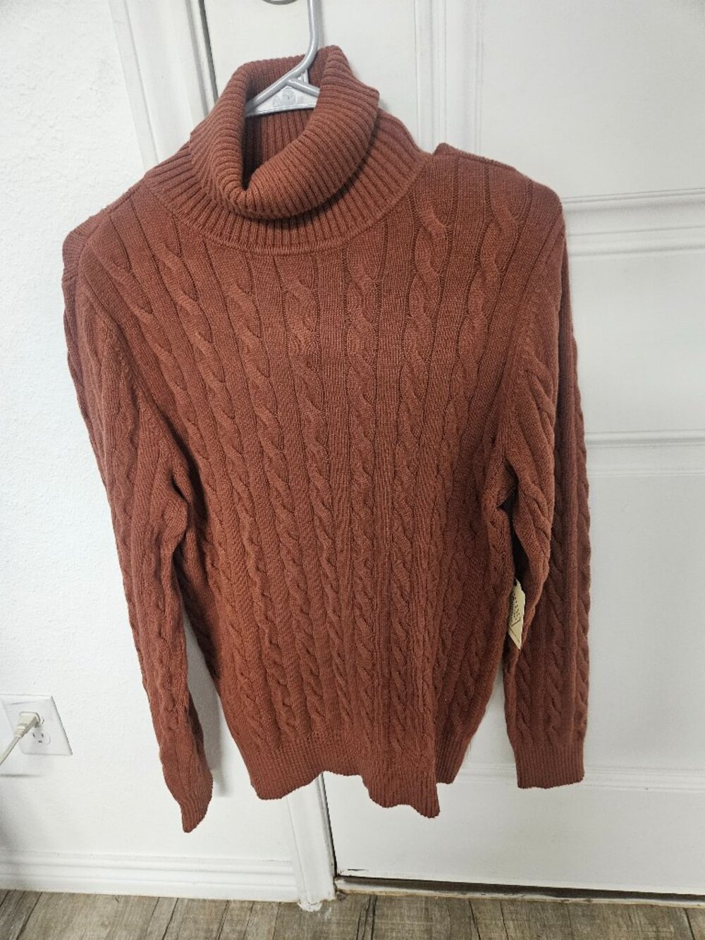 ST. JOHNS BAY Classic Cable Knit Sweater